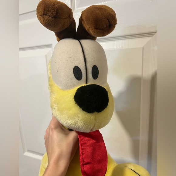 Vintage Odie Garfield Plush 1980s 1990s Dog - Picture 9 of 9